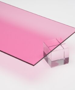 Pink Transparent Acrylic Sheet