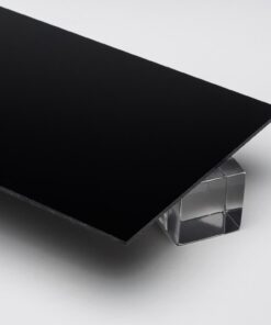 Black Opaque Acrylic Sheet