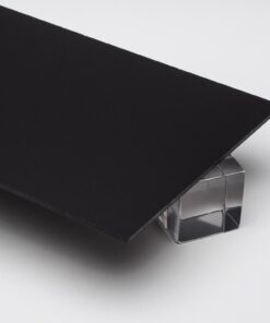 Black Opaque P95 Matte Acrylic Sheet