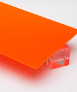 Orange Opaque Acrylic Sheet