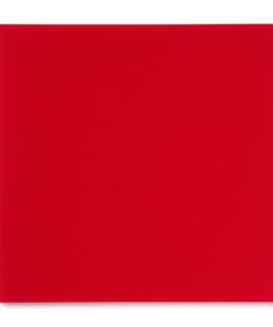 Red Opaque Acrylic Sheet