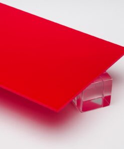Red Opaque Acrylic Sheet