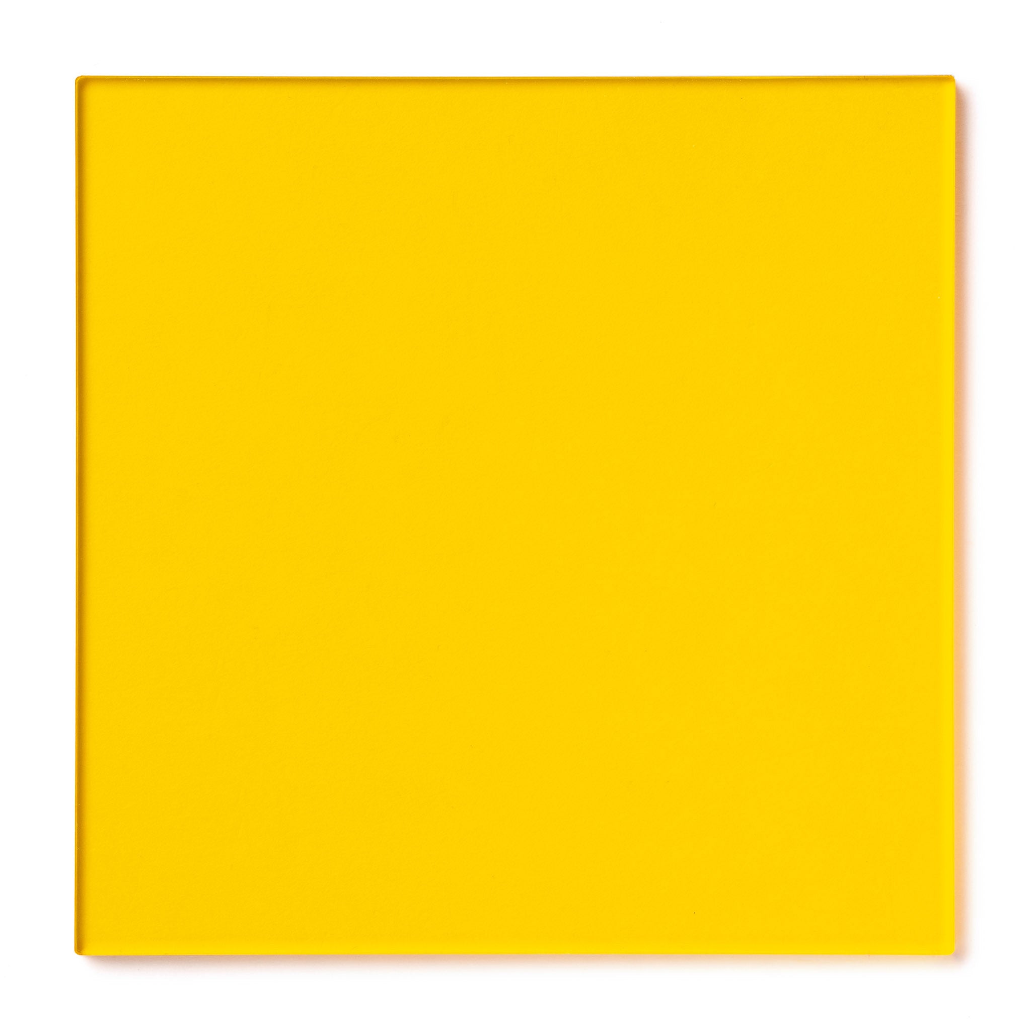 Yellow Transparent Acrylic Sheet