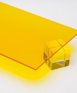 Yellow Transparent Acrylic Sheet