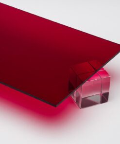 Red Transparent Acrylic Sheet