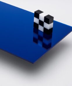 Dark Blue Mirror Acrylic Sheet