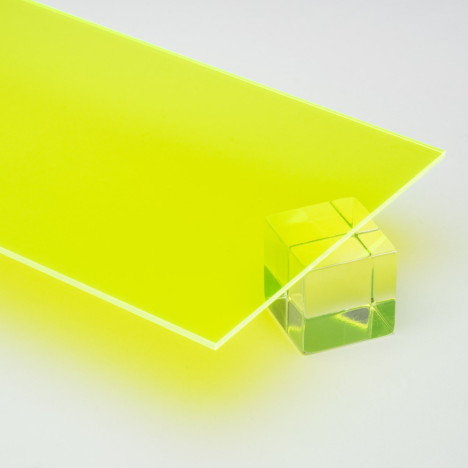 Green Fluorescent Acrylic Sheet