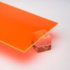Orange Fluorescent Acrylic Sheet