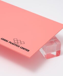 Coral Pink Pastel Acrylic Sheet
