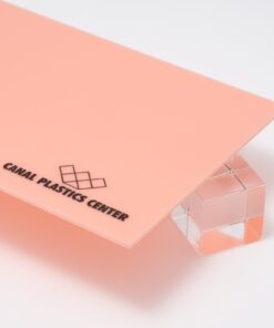 Peach Pink Pastel Acrylic Sheet