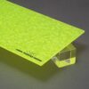 Green Neon Glitter Acrylic Sheet