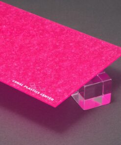Pink Neon Glitter Acrylic Sheet
