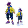 Custom Clear Acrylic Standees — Individual Sizes — custom design example