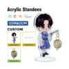 Custom Portable Lamp Acrylic Standees — custom design example
