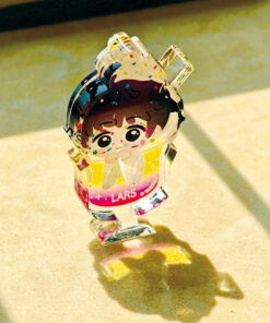 Custom Ice Cream Thick Acrylic Stand No Base — detail reference example