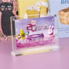 Custom Acrylic Display Standees — custom design example