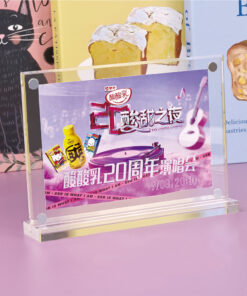 Custom Acrylic Display Standees — custom design example