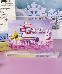 Custom Acrylic Display Standees — detail reference example