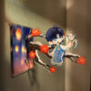 Custom Acrylic Standees Side Fridge Magnets — custom design example