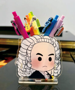 Custom Acrylic Pen Holder — custom design example
