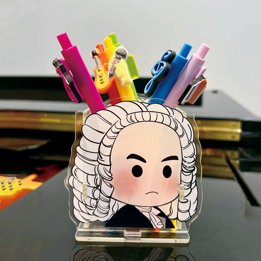 Custom Acrylic Pen Holder — custom design example