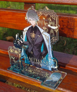 Custom Hot Stamping Acrylic Standee — custom design example