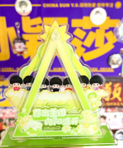 Custom Acrylic Shaker Standee — detail reference example