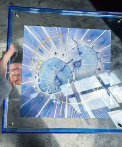 Custom Acrylic Photo Frame — custom design example