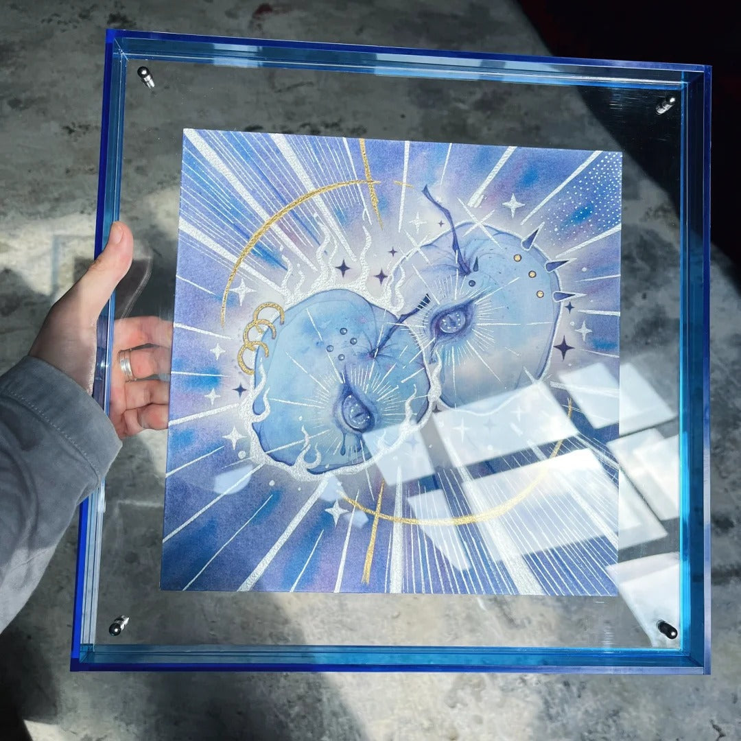 Custom Acrylic Photo Frame — custom design example