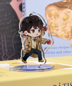 Custom Acrylic Rotating Standees — custom design example