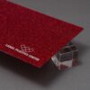 Brooklyn Red Glitter Acrylic Sheet