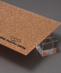 Deco Rose Gold Glitter Acrylic Sheet