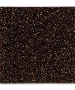 SoHo Black Gold Glitter Acrylic Sheet