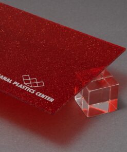 Harlem Red Shimmer Acrylic Sheet