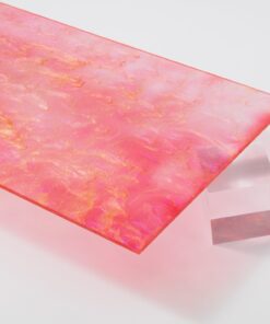 Hibiscus Pink Shimmer Acrylic Sheet