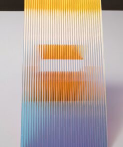 Iridescent Fluted Acrylic Sheet
