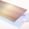 Iridescent Fluted Acrylic Sheet