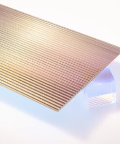 Iridescent Fluted Acrylic Sheet