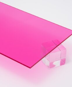 Magenta Transparent Acrylic Sheet