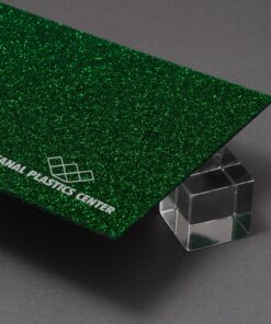 Lex Green Glitter Acrylic Sheet