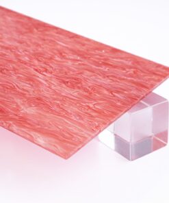 Molten Red Pearl Acrylic Sheet
