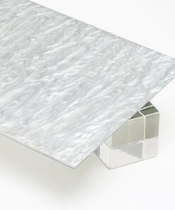 Arctic White Pearl Acrylic Sheet