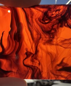Fire Tortoise Shell Acrylic Sheet