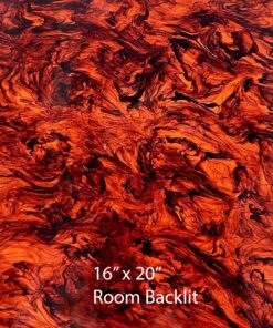 Fire Tortoise Shell Acrylic Sheet
