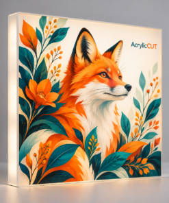 Custom UV Printed White 2447 Acrylic Signs — custom design example