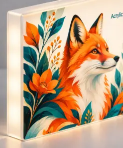 Custom UV Printed White 2447 Acrylic Signs — CustomGoods detail illustration