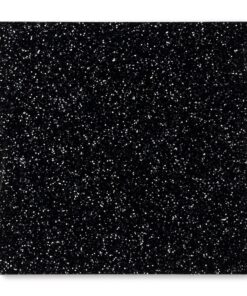 Phantom Black Glitter Acrylic Sheet