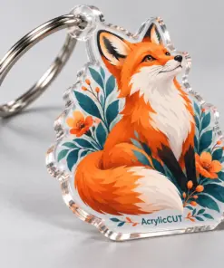 Custom Acrylic Keychains — CustomGoods detail illustration