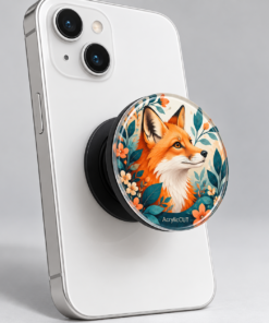 Custom Acrylic Phone Grip — custom design example