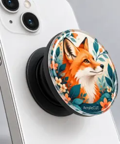 Custom Acrylic Phone Grip — CustomGoods detail illustration